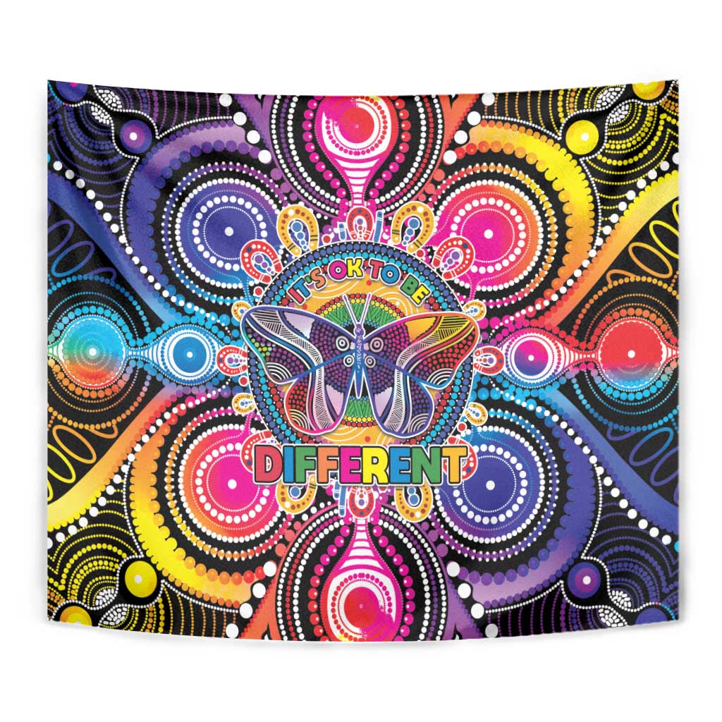 Australia Indigenous Autism Awareness Tapestry Its Okay To Be Different