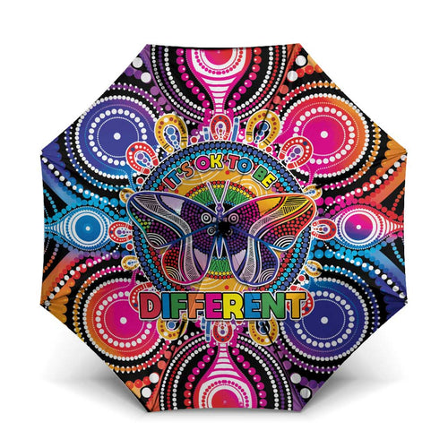 Australia Indigenous Autism Awareness Umbrella Its Okay To Be Different