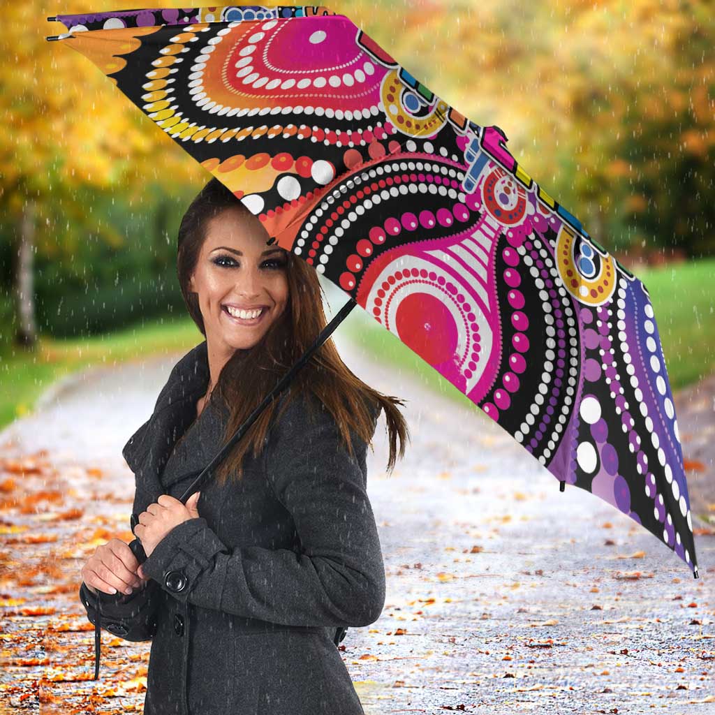 Australia Indigenous Autism Awareness Umbrella Its Okay To Be Different