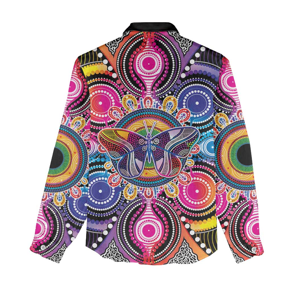 Australia Indigenous Autism Awareness Women Casual Shirt Its Okay To Be Different