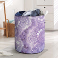 Australia Epilepsy Awareness Laundry Basket Purple Butterflies Aboriginal
