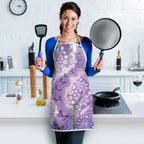 Australia Epilepsy Awareness Apron Purple Butterflies Aboriginal