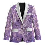 Australia Epilepsy Awareness Blazer Purple Butterflies Aboriginal