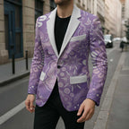 Australia Epilepsy Awareness Blazer Purple Butterflies Aboriginal