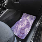 Australia Epilepsy Awareness Car Mats Purple Butterflies Aboriginal