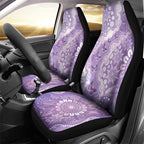 Australia Epilepsy Awareness Car Seat Cover Purple Butterflies Aboriginal