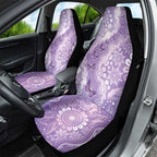Australia Epilepsy Awareness Car Seat Cover Purple Butterflies Aboriginal