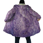Australia Epilepsy Awareness Cloak Purple Butterflies Aboriginal