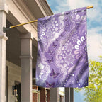 Australia Epilepsy Awareness Garden Flag Purple Butterflies Aboriginal