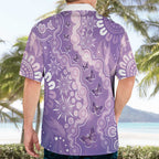 Australia Epilepsy Awareness Hawaiian Shirt Purple Butterflies Aboriginal