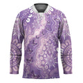 Australia Epilepsy Awareness Hockey Jersey Purple Butterflies Aboriginal