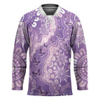 Australia Epilepsy Awareness Hockey Jersey Purple Butterflies Aboriginal
