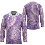 Australia Epilepsy Awareness Hockey Jersey Purple Butterflies Aboriginal