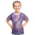 Australia Epilepsy Awareness Kid T Shirt Purple Butterflies Aboriginal