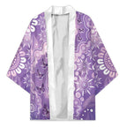 Australia Epilepsy Awareness Kimono Purple Butterflies Aboriginal