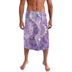 Australia Epilepsy Awareness Lavalava Purple Butterflies Aboriginal