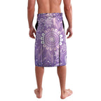 Australia Epilepsy Awareness Lavalava Purple Butterflies Aboriginal