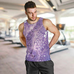 Australia Epilepsy Awareness Men Tank Top Purple Butterflies Aboriginal