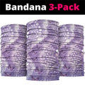 Australia Epilepsy Awareness Neck Gaiter Purple Butterflies Aboriginal