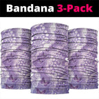 Australia Epilepsy Awareness Neck Gaiter Purple Butterflies Aboriginal