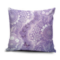 Australia Epilepsy Awareness Pillow Cover Purple Butterflies Aboriginal