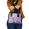 Australia Epilepsy Awareness Shoulder Handbag Purple Butterflies Aboriginal