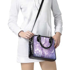 Australia Epilepsy Awareness Shoulder Handbag Purple Butterflies Aboriginal