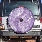 Australia Epilepsy Awareness Spare Tire Cover Purple Butterflies Aboriginal
