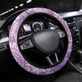 Australia Epilepsy Awareness Steering Wheel Cover Purple Butterflies Aboriginal