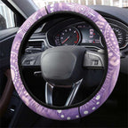 Australia Epilepsy Awareness Steering Wheel Cover Purple Butterflies Aboriginal