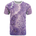 Australia Epilepsy Awareness T Shirt Purple Butterflies Aboriginal