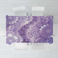 Australia Epilepsy Awareness Tablecloth Purple Butterflies Aboriginal
