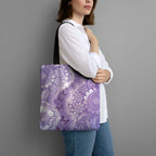 Australia Epilepsy Awareness Tote Bag Purple Butterflies Aboriginal