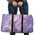 Australia Epilepsy Awareness Travel Bag Purple Butterflies Aboriginal