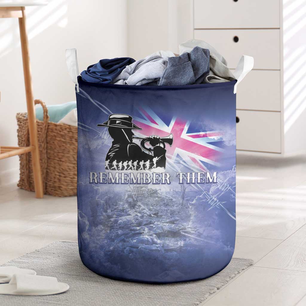 Australia ANZAC Day Laundry Basket Battle Of Passchendaele Remember Them