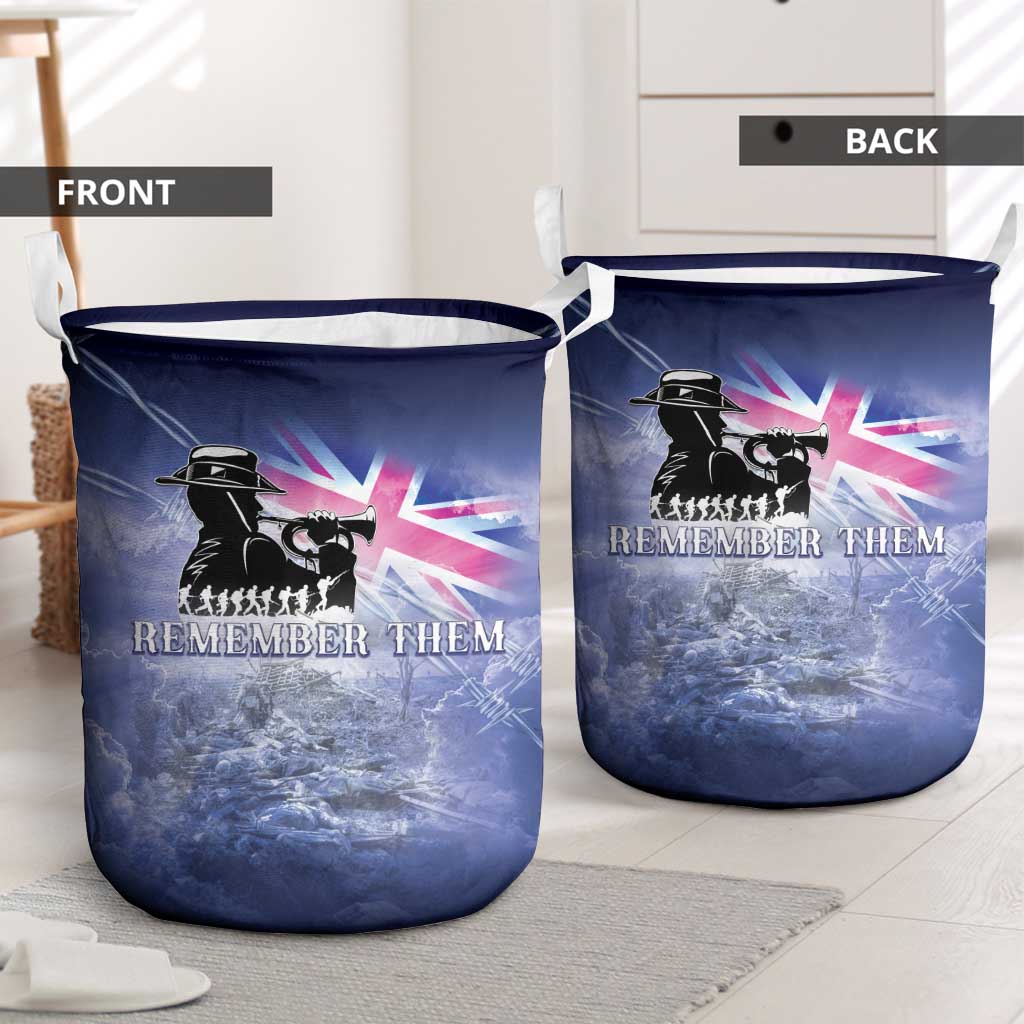 Australia ANZAC Day Laundry Basket Battle Of Passchendaele Remember Them