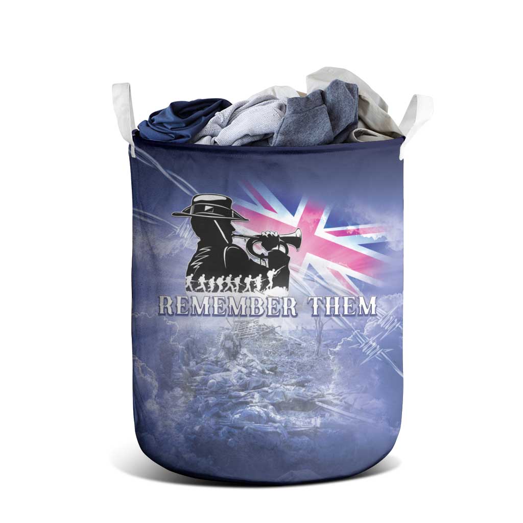 Australia ANZAC Day Laundry Basket Battle Of Passchendaele Remember Them