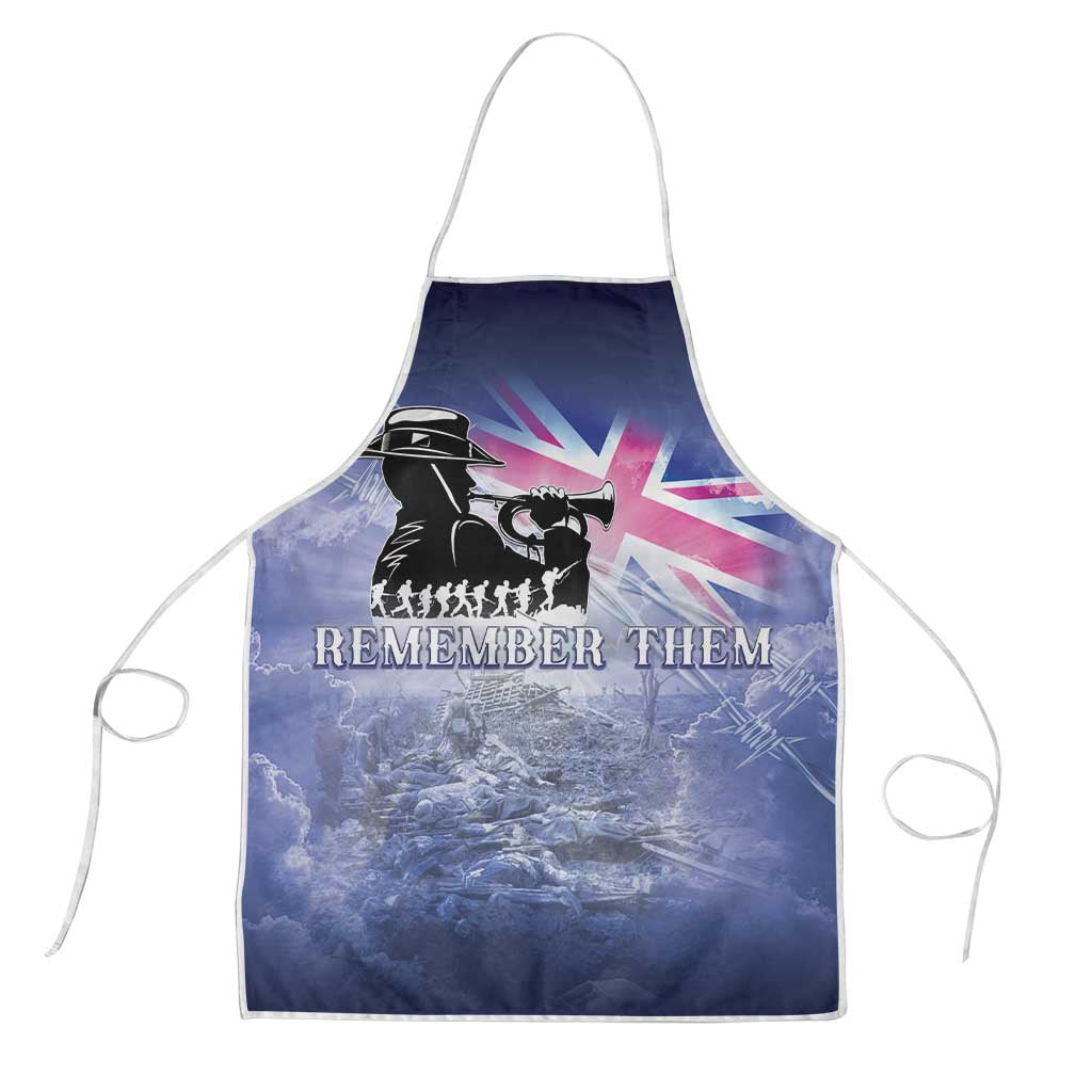Australia ANZAC Day Apron Battle Of Passchendaele Remember Them