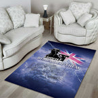 Australia ANZAC Day Area Rug Battle Of Passchendaele Remember Them