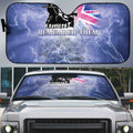 Australia ANZAC Day Auto Sun Shade Battle Of Passchendaele Remember Them