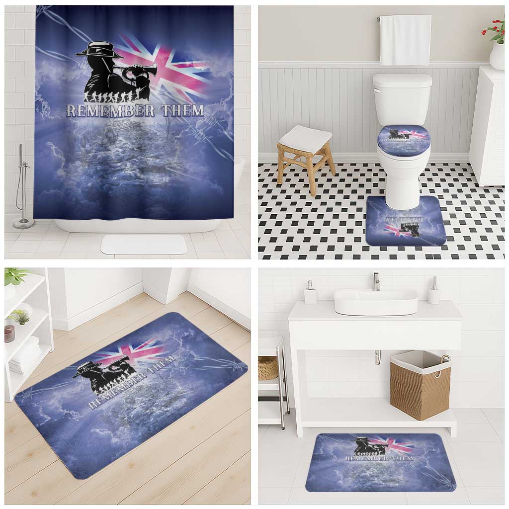 Australia ANZAC Day Bathroom Set Battle Of Passchendaele Remember Them