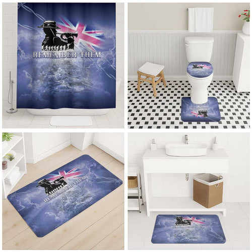 Australia ANZAC Day Bathroom Set Battle Of Passchendaele Remember Them