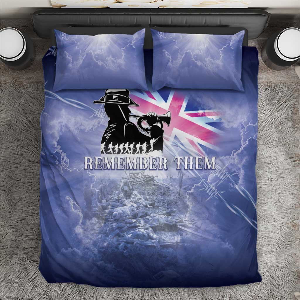 Australia ANZAC Day Bedding Set Battle Of Passchendaele Remember Them