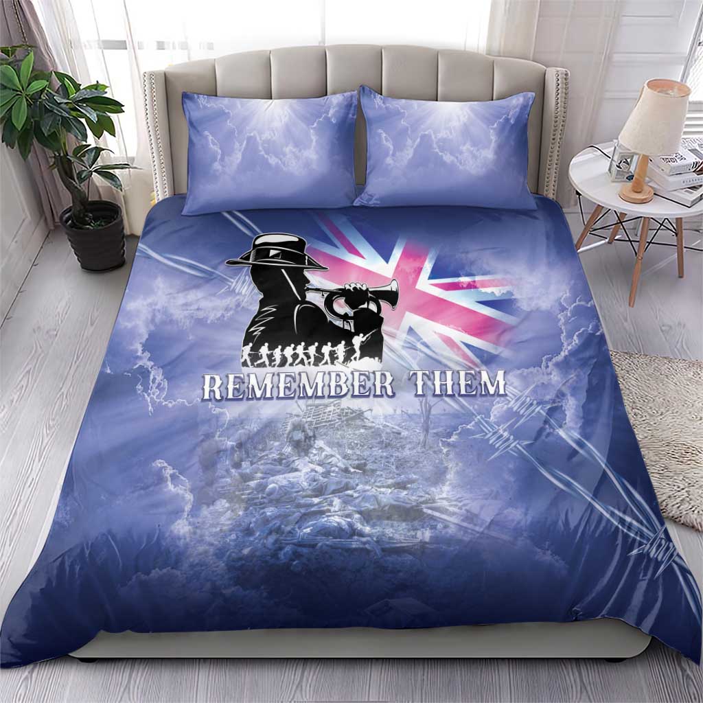 Australia ANZAC Day Bedding Set Battle Of Passchendaele Remember Them