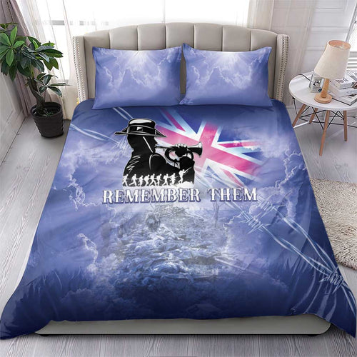 Australia ANZAC Day Bedding Set Battle Of Passchendaele Remember Them