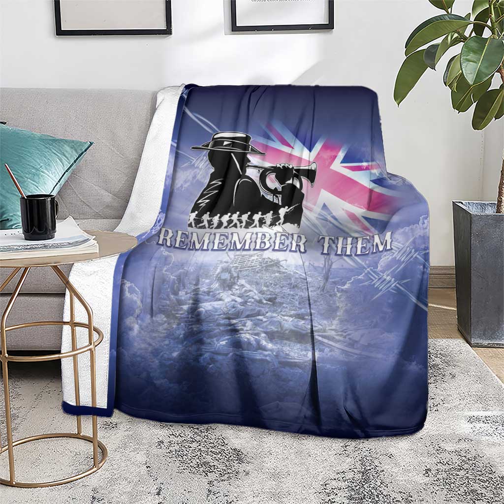 Australia ANZAC Day Blanket Battle Of Passchendaele Remember Them