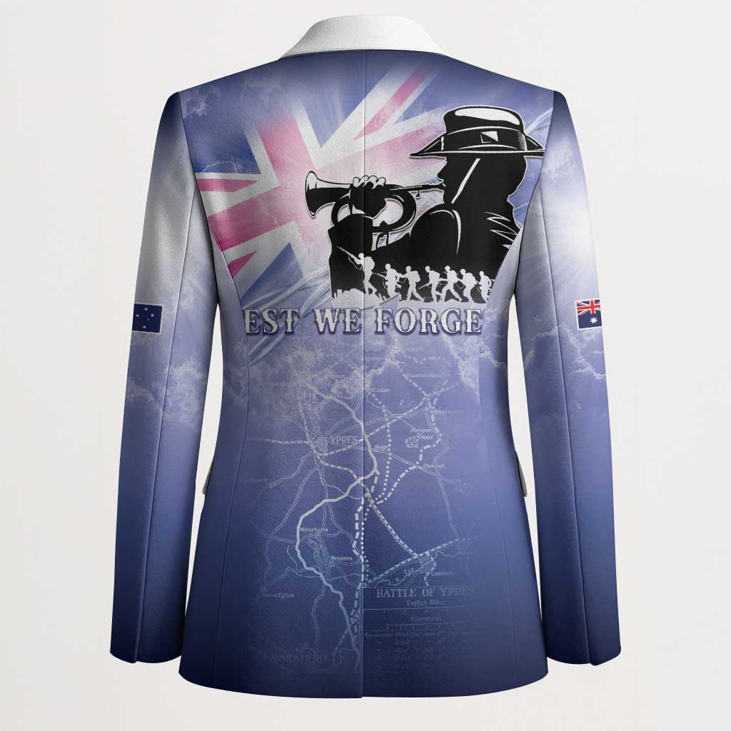 Australia ANZAC Day Blazer Battle Of Passchendaele Remember Them