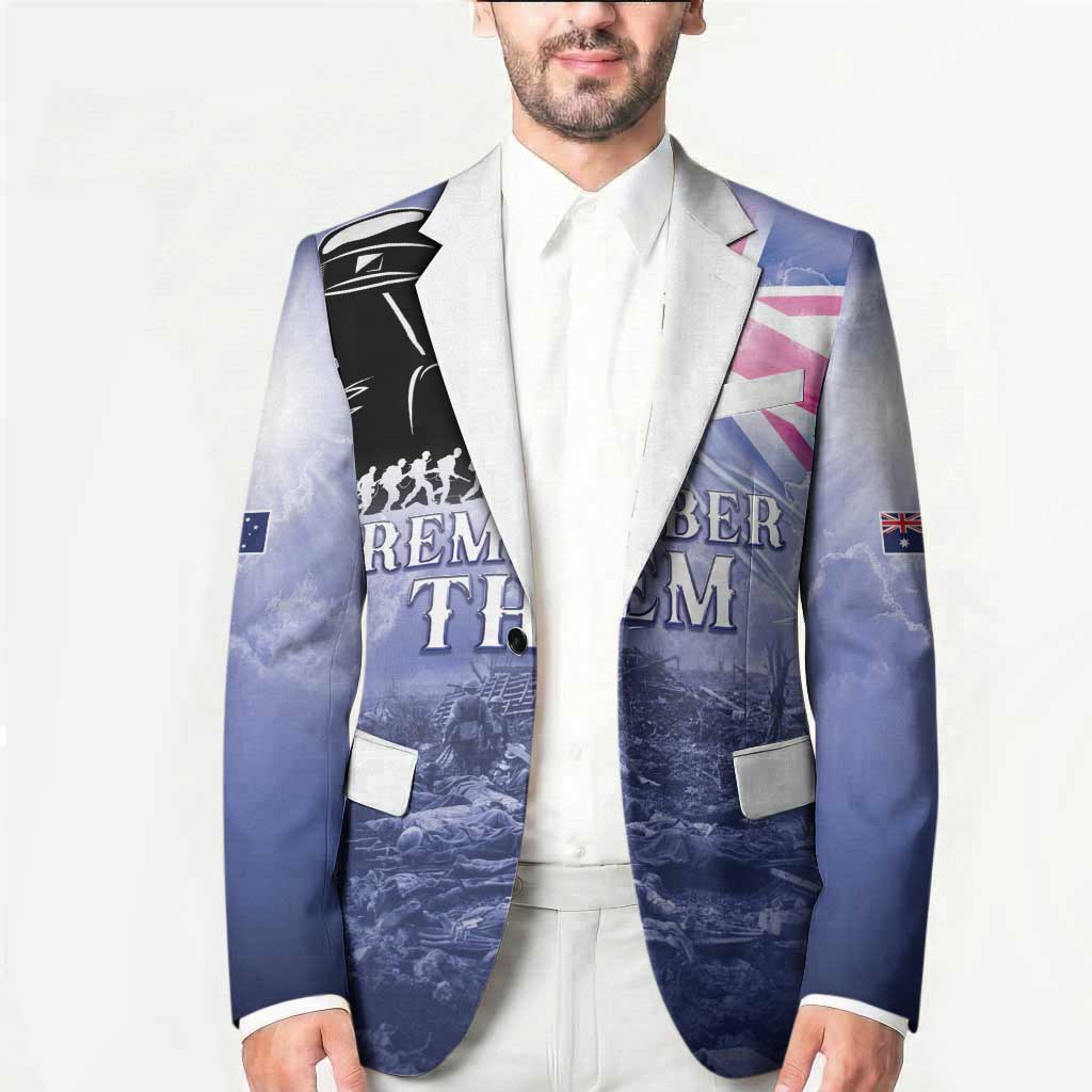 Australia ANZAC Day Blazer Battle Of Passchendaele Remember Them