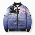 Australia ANZAC Day Bomber Puffer Jacket Battle Of Passchendaele Remember Them