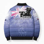 Australia ANZAC Day Bomber Puffer Jacket Battle Of Passchendaele Remember Them